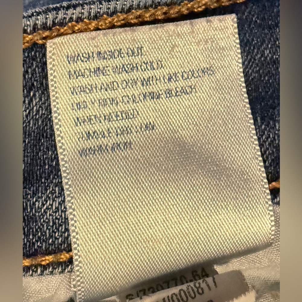 Pants Old Navy The Rockstar blue jeans size 14 regular - Picture 13 of 13